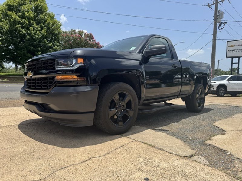 Used 2018 Chevrolet Silverado 1500 W/T w/ Black Out Edition image 1