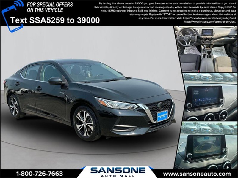 Certified 2022 Nissan Sentra SV image 1