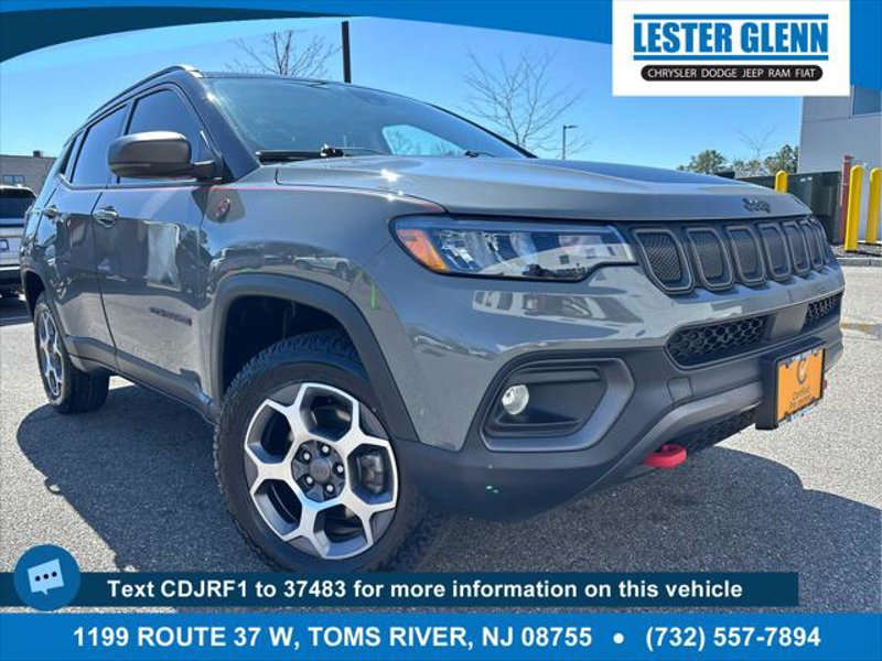 Certified 2022 Jeep Compass Trailhawk w/ Trailhawk Convenience Group image 1