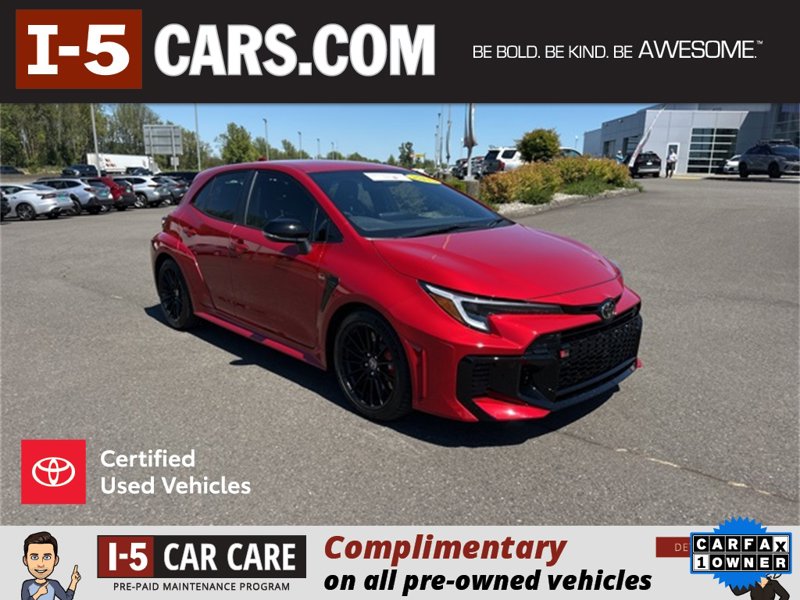 Certified 2025 Toyota Corolla GR image 1