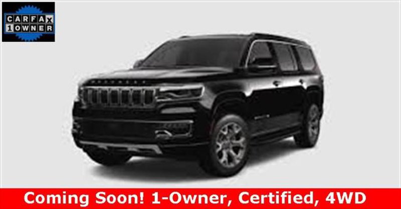 Certified 2024 Jeep Wagoneer Series II w/ Flexible Seating Group image 1