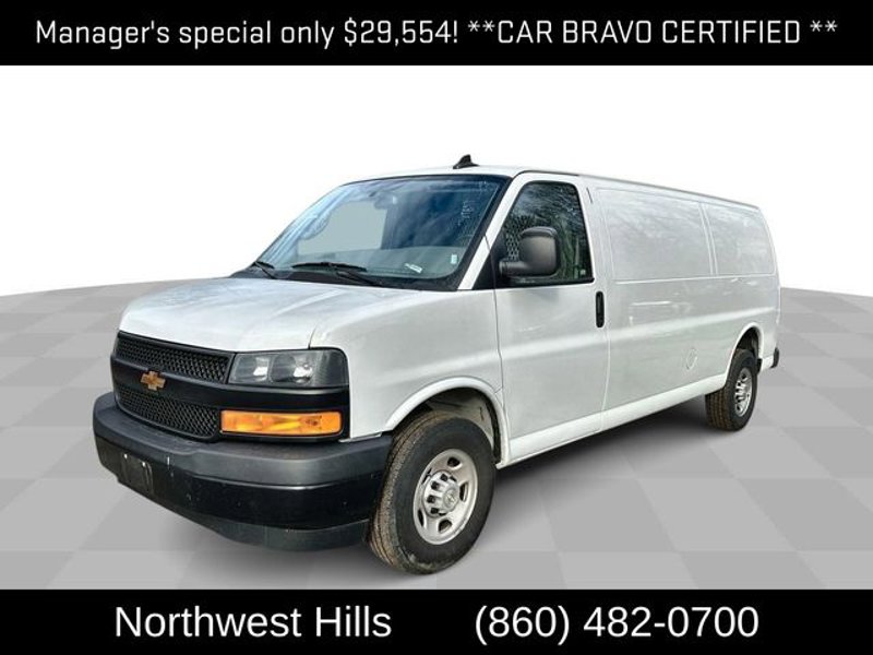 Certified 2022 Chevrolet Express 2500 Extended w/ Driver Convenience Package image 1