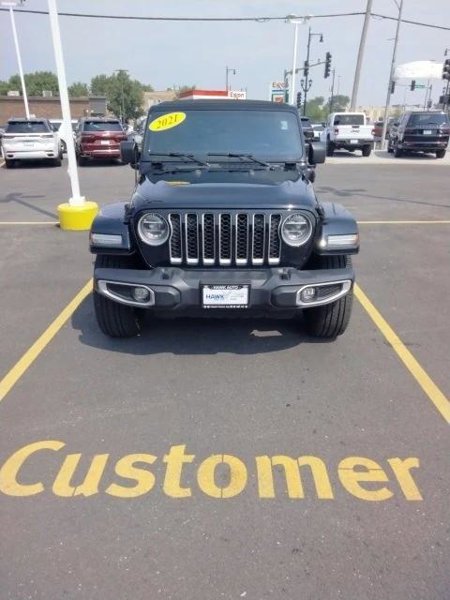 Certified 2021 Jeep Wrangler Unlimited Sahara w/ Cold Weather Group image 1