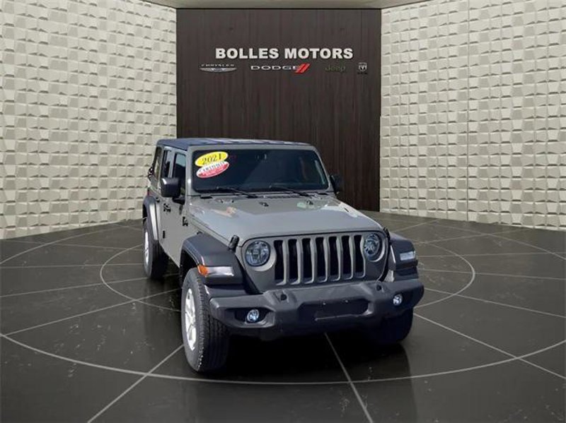 Certified 2021 Jeep Wrangler Unlimited Sport image 1