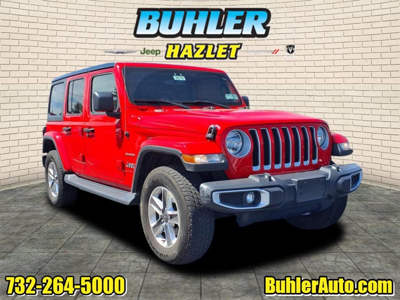 Certified 2021 Jeep Wrangler Unlimited Sahara image 1