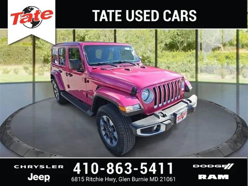 Certified 2022 Jeep Wrangler Unlimited Sahara image 1