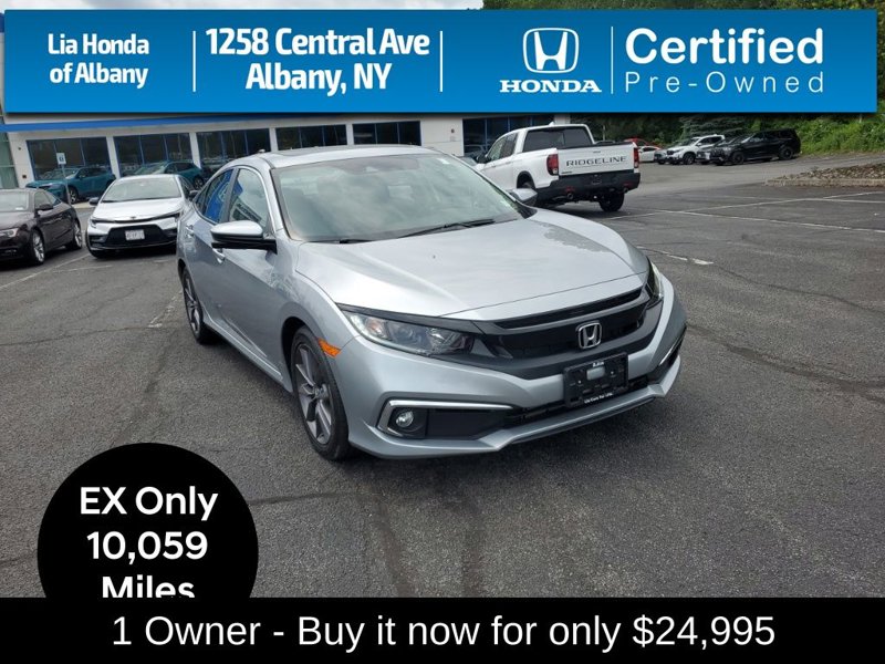 Certified 2020 Honda Civic EX image 1