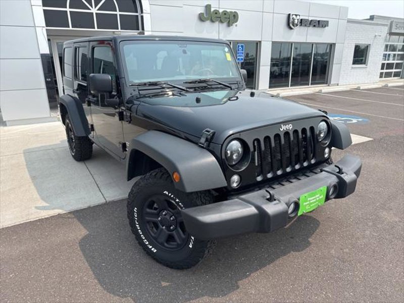 Certified 2018 Jeep Wrangler Unlimited Sport w/ Connectivity Group image 1