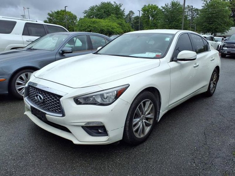 Certified 2021 INFINITI Q50 Pure w/ All Weather Package image 1