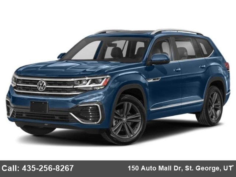 Used 2021 Volkswagen Atlas SEL R-Line image 1