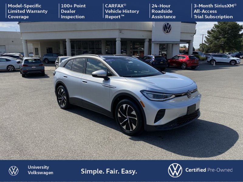 Certified 2021 Volkswagen ID.4 Pro S w/ ID.4 Protection Package image 1