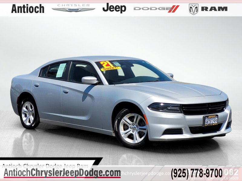 Certified 2021 Dodge Charger SXT w/ Leather Interior Group image 1