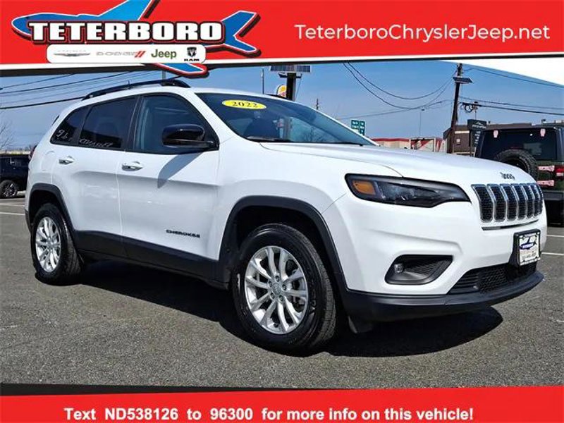 Certified 2022 Jeep Cherokee Latitude Lux w/ Sun & Sound Group image 1