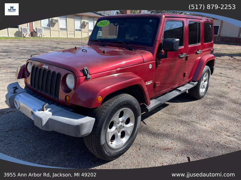 Used 2013 Jeep Wrangler Unlimited Sahara w/ Connectivity Group image 1