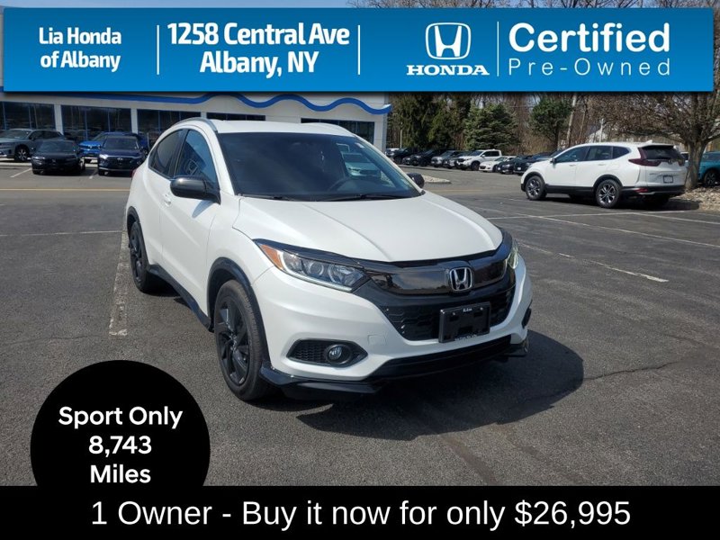 Certified 2022 Honda HR-V Sport image 1