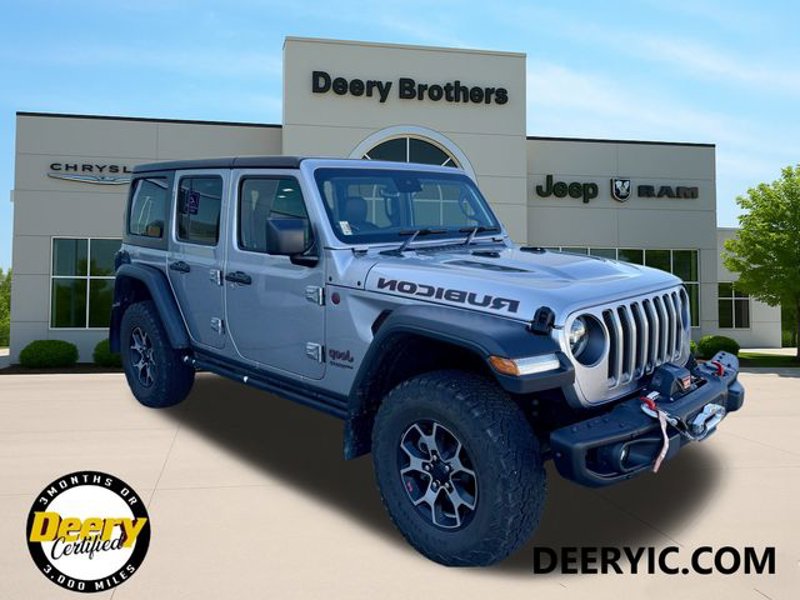 Certified 2019 Jeep Wrangler Unlimited Rubicon image 1