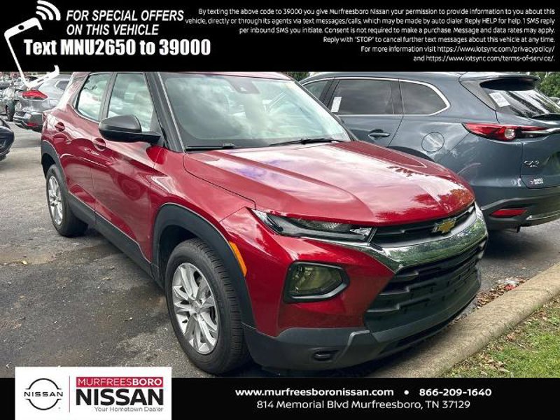 Used 2021 Chevrolet TrailBlazer LS image 1