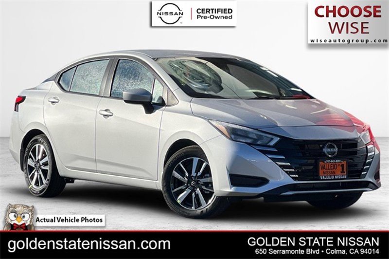 Certified 2025 Nissan Versa SV w/ Trunk Package image 1