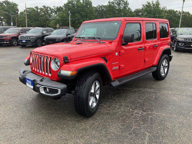 Certified 2023 Jeep Wrangler Unlimited Sahara w/ LED Lighting Group image 1