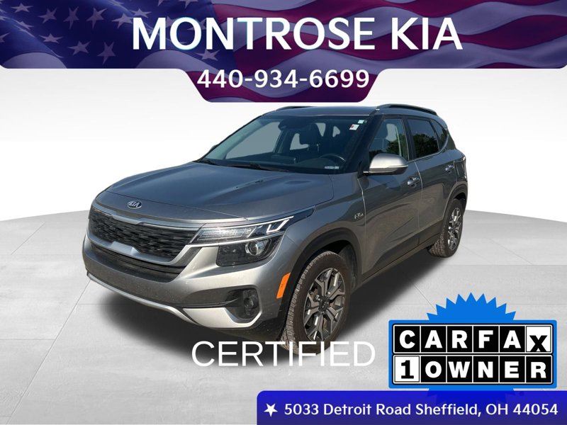 Certified 2021 Kia Seltos EX image 1