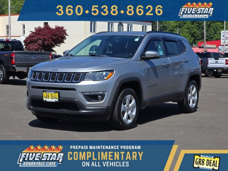 Certified 2018 Jeep Compass Latitude w/ Popular Equipment Group image 1