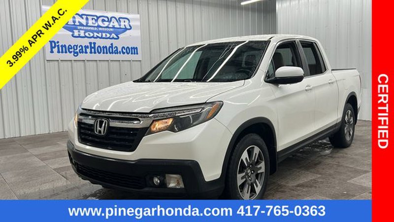 Certified 2017 Honda Ridgeline RTL image 1