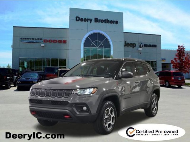 Certified 2022 Jeep Compass Trailhawk w/ Sun and Sound Group image 1