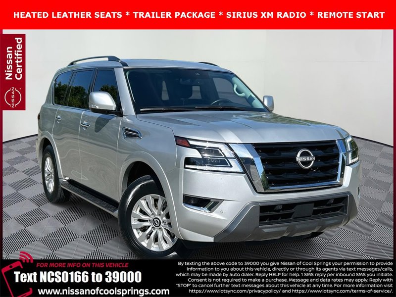Certified 2023 Nissan Armada SV w/ Cargo Package image 1