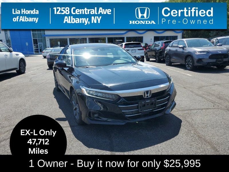 Certified 2022 Honda Accord EX-L image 1