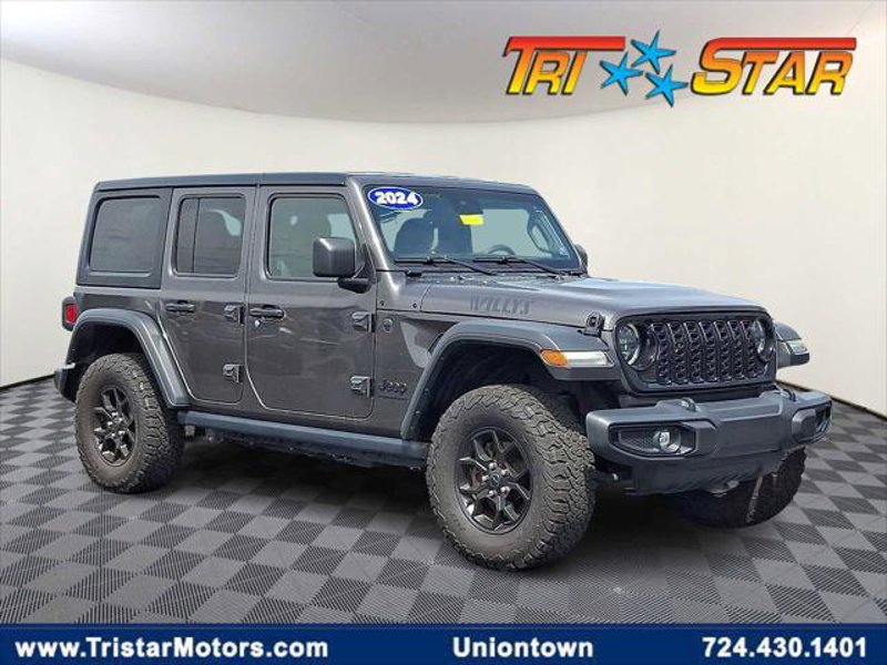 Certified 2024 Jeep Wrangler Unlimited Sport image 1