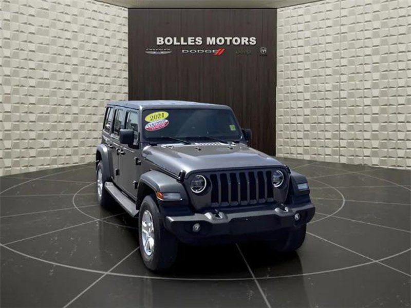 Certified 2021 Jeep Wrangler Unlimited Sport image 1