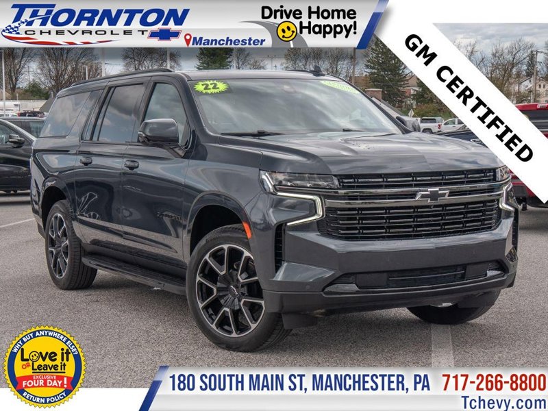 Certified 2022 Chevrolet Suburban RST w/ Luxury Package image 1