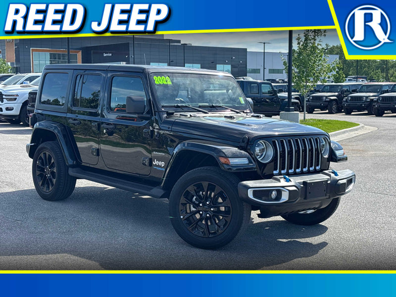 Certified 2022 Jeep Wrangler Unlimited Sahara w/ Cold Weather Group image 1