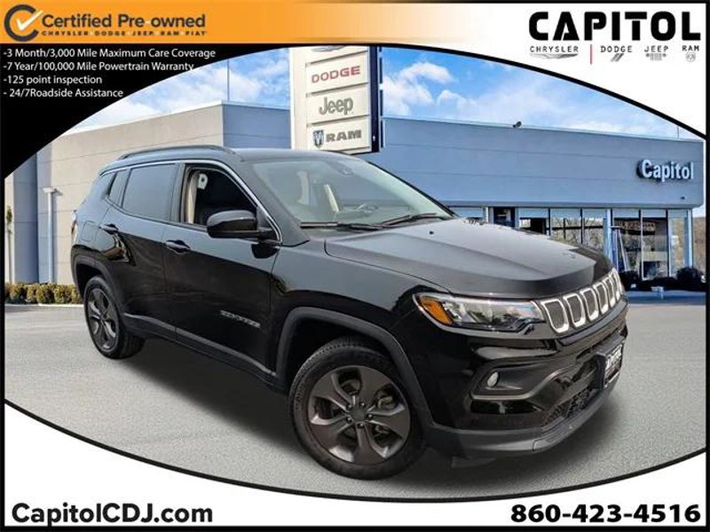 Certified 2022 Jeep Compass Latitude w/ Sun and Sound Group image 1