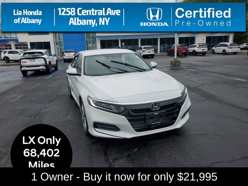 Certified 2020 Honda Accord LX image 1