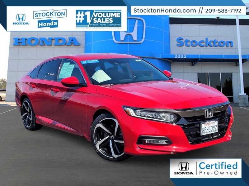 Certified 2020 Honda Accord Sport image 1