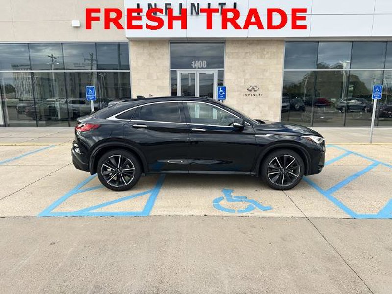 Certified 2022 INFINITI QX55 Luxe w/ Cargo Package image 1