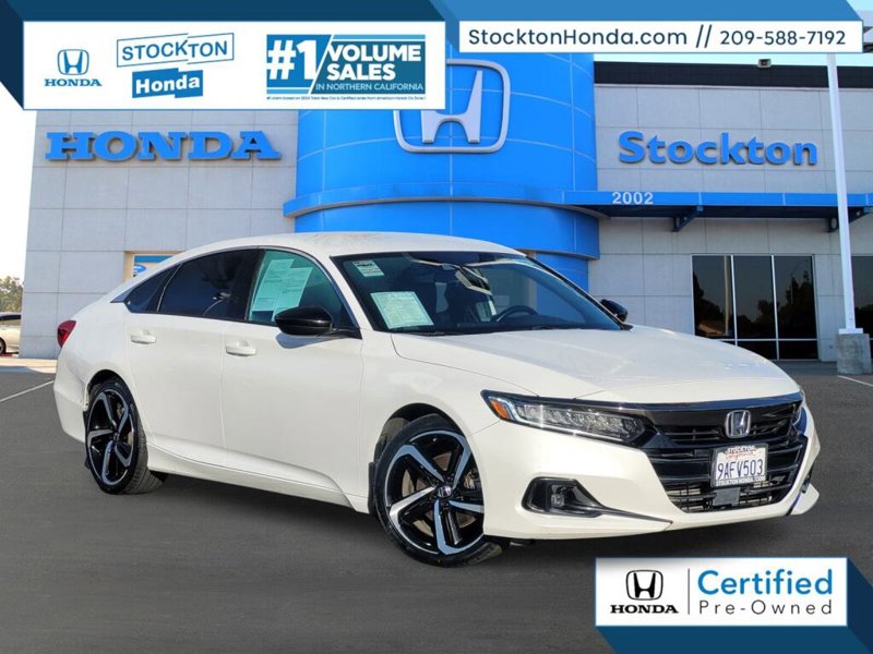 Certified 2022 Honda Accord Sport image 1