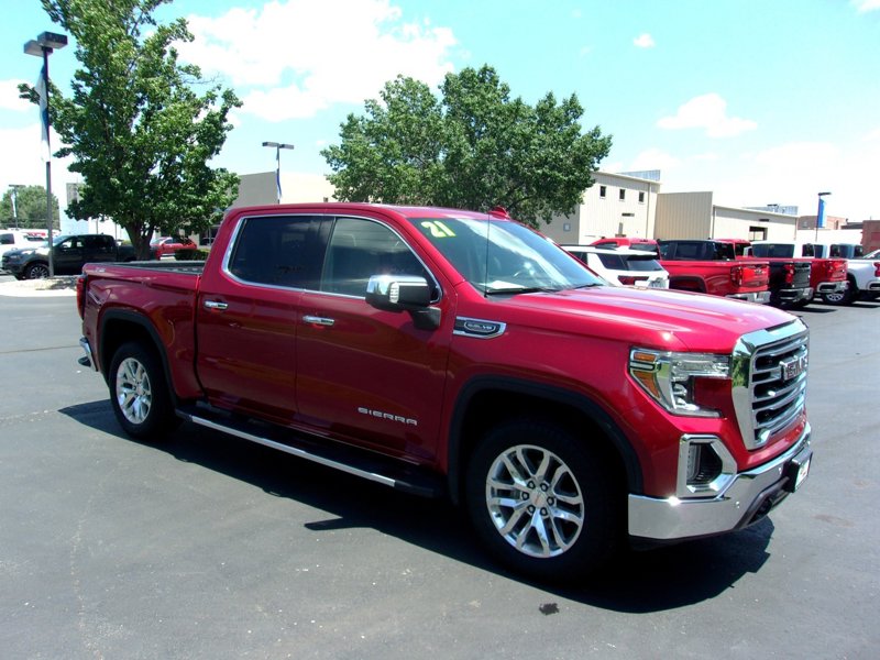 Certified 2021 GMC Sierra 1500 SLT w/ SLT Premium Plus Package image 1