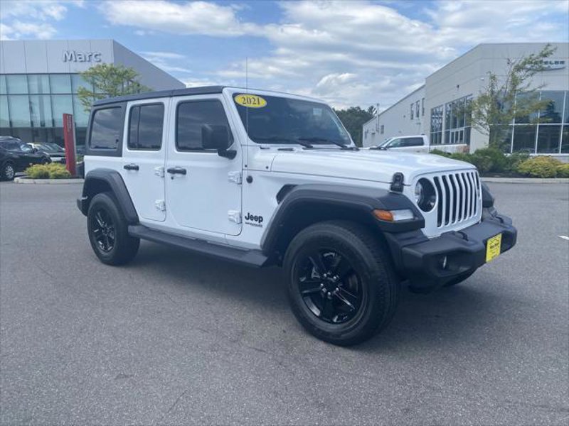 Certified 2021 Jeep Wrangler Unlimited Sport image 1