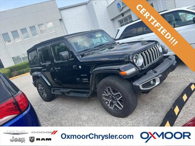 Certified 2024 Jeep Wrangler Unlimited Sahara image 1
