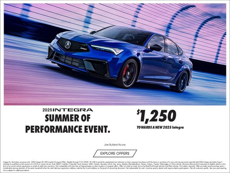 New 2025 Acura Integra A-Spec image 1