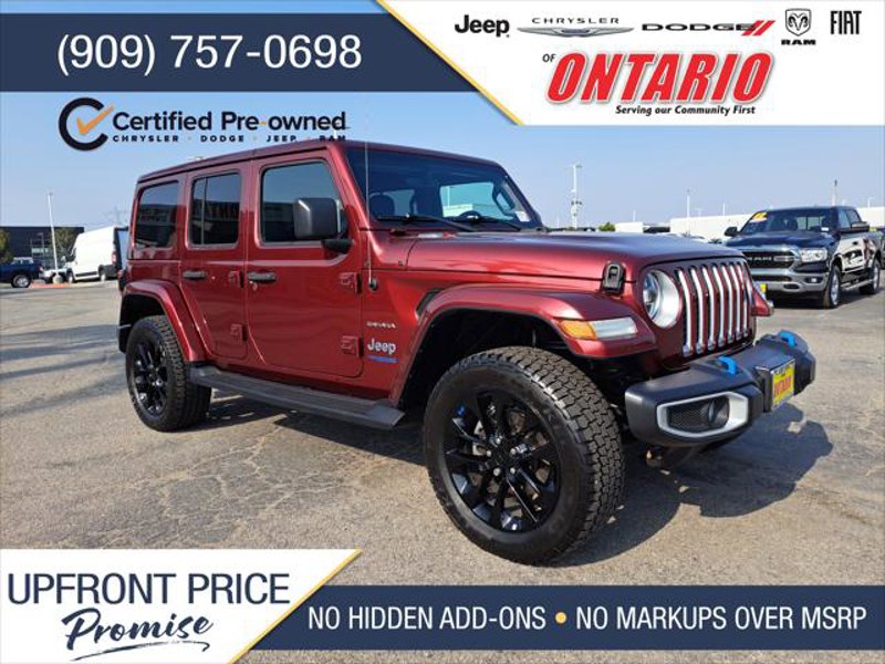 Certified 2022 Jeep Wrangler Unlimited Sahara image 1