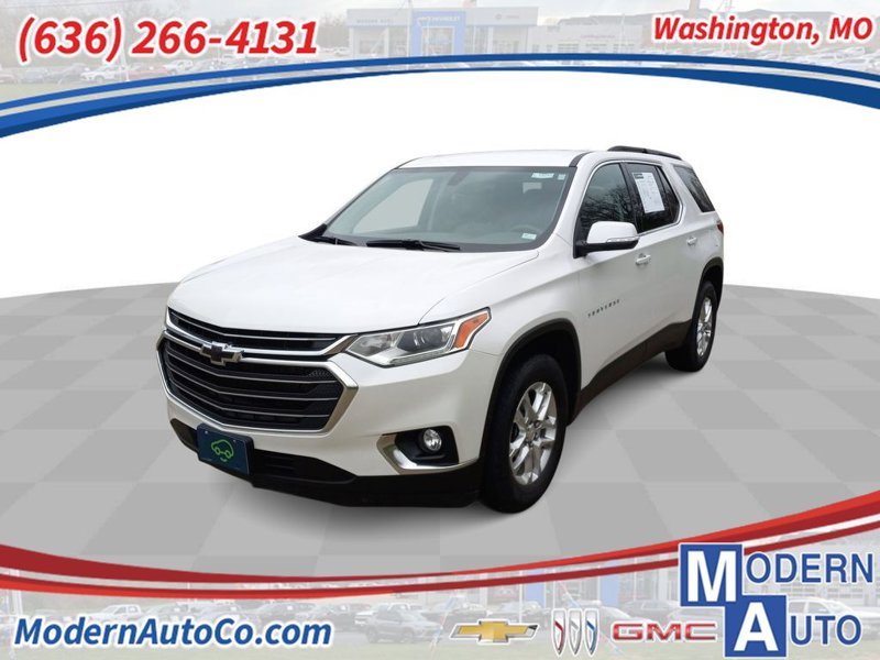 Certified 2021 Chevrolet Traverse LT image 1