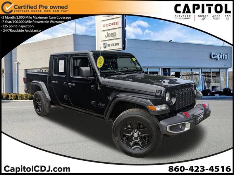 Certified 2023 Jeep Gladiator Sport image 1