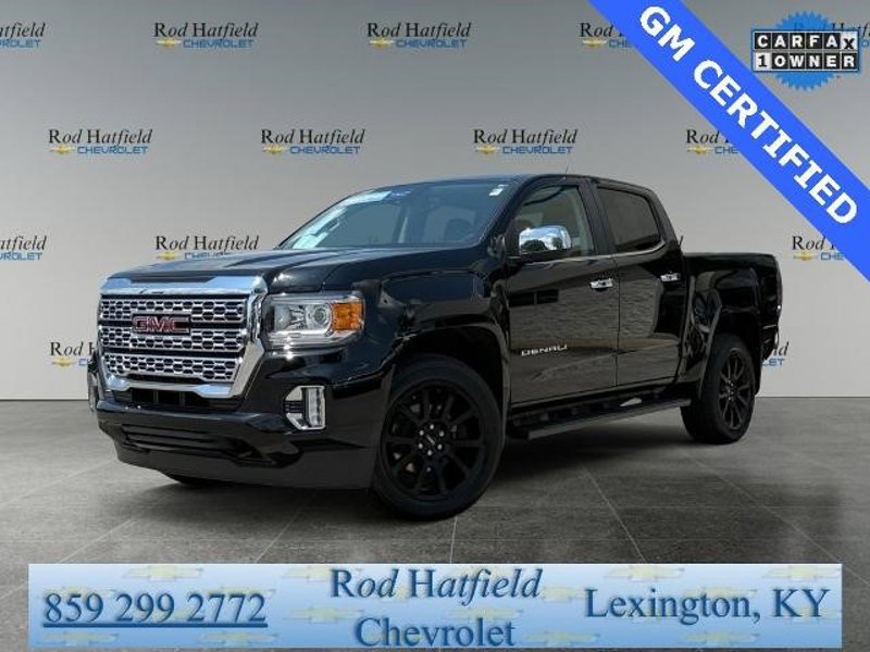 Certified 2022 GMC Canyon Denali w/ Denali Black Edition Package image 1