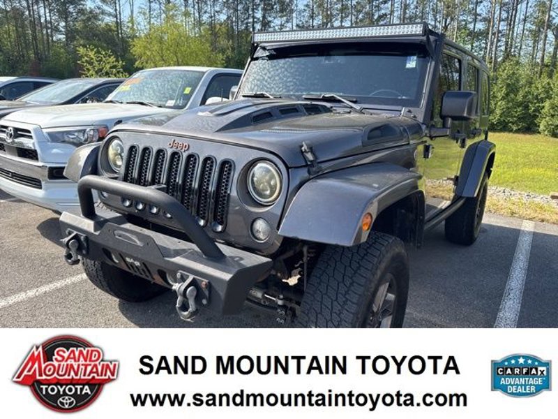 Used 2016 Jeep Wrangler Unlimited Sahara image 1