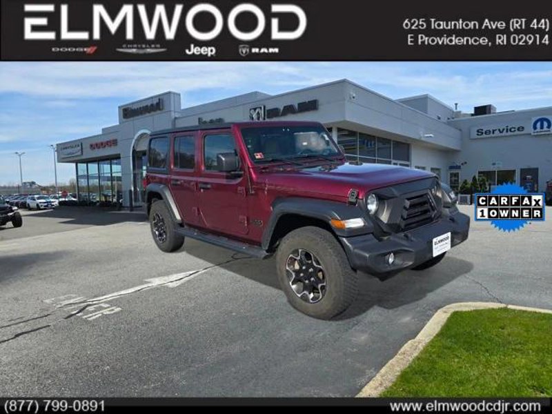 Certified 2021 Jeep Wrangler Unlimited Sport image 1