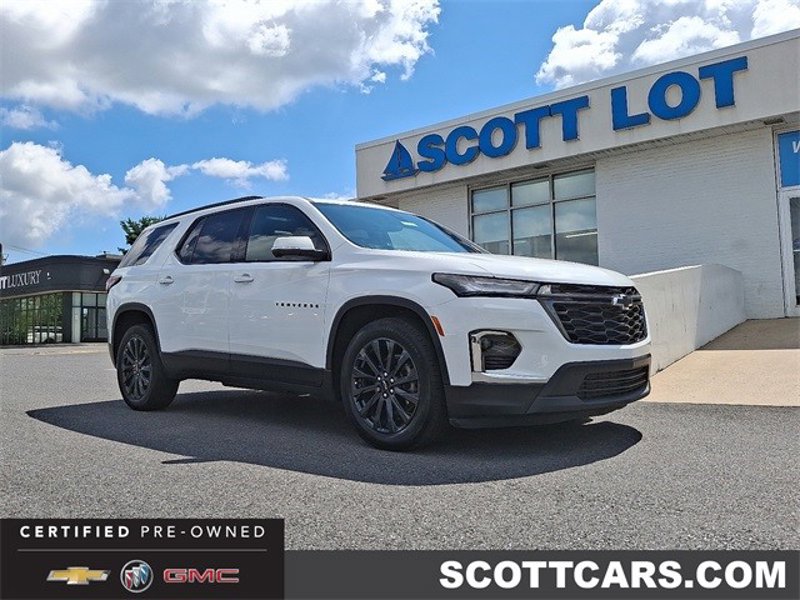 Certified 2022 Chevrolet Traverse RS image 1