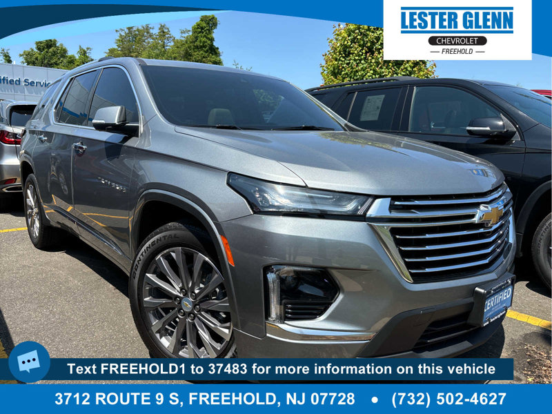 Certified 2023 Chevrolet Traverse Premier w/ LPO, Floor Liner Package image 1